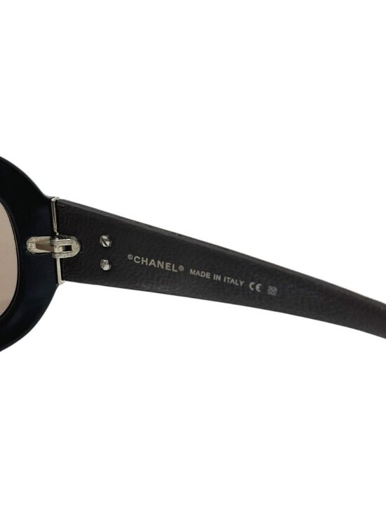 Chanel Sunglasses CC Logo Quilted Acetate Brown Eyewear main image 5